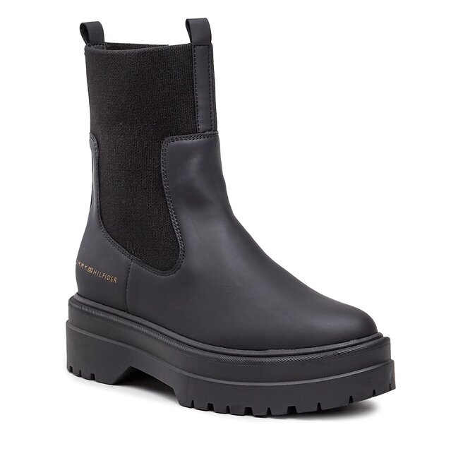 bottines chelsea tommy hilfiger