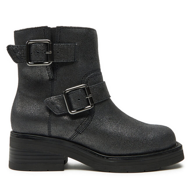 Botki Clarks Rebelle Buckle - Srebrny