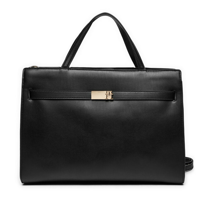 Torebka Tommy Hilfiger Th Heritage Workbag - Czarny