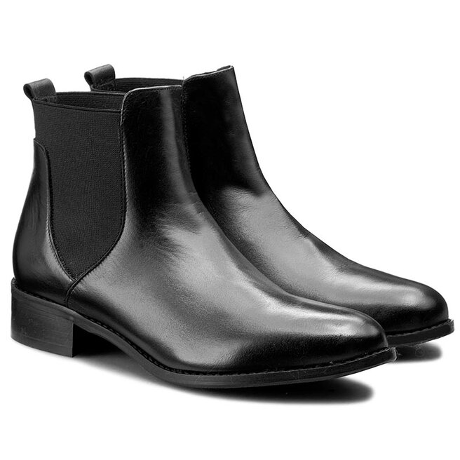 Sagan Botki Sagan 2747 Czarne Lico