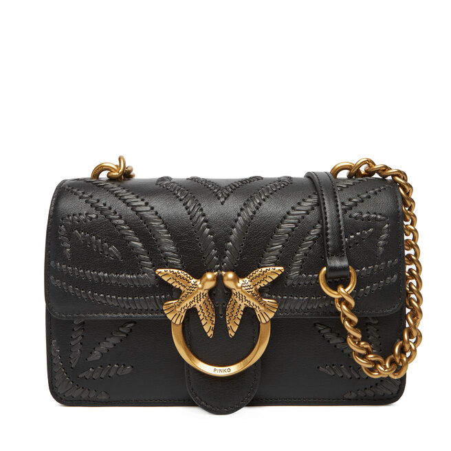 Torebka PINKO Love One Mini Cl PE 25 PLTT 100059 - Czarny