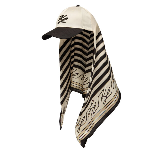 Czapka z daszkiem KARL LAGERFELD B2W33020 Beżowy jasny -