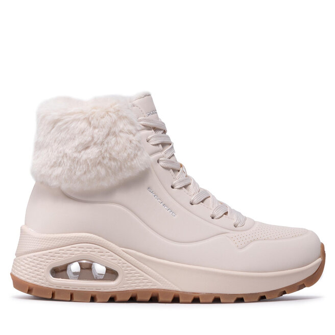 Sneakersy Skechers Uno Fall Air 167274/NAT Beżowy - kobiece