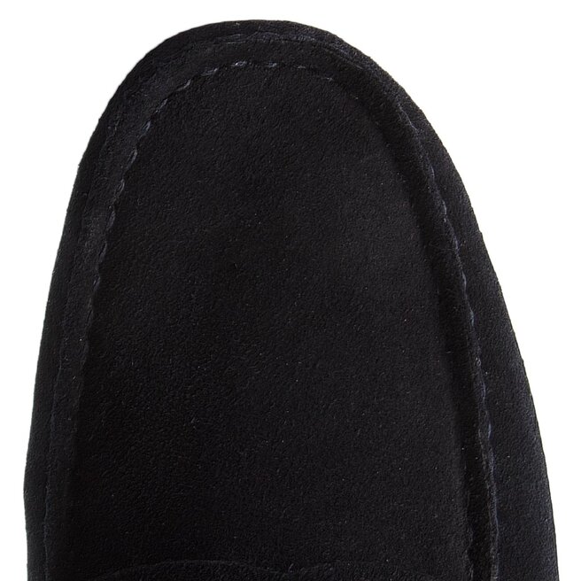 Tommy Hilfiger Mokasinai Tommy Hilfiger Seasonal Hardware Suede Loafer FM0FM01807 Midnight 403