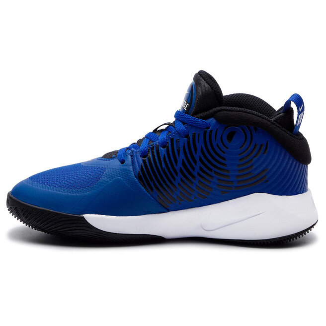 Nike Pantofi Nike Team Hustle D 9 (Gs) AQ4224 400 Game Royal/Black/White
