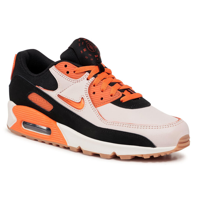 Pantofi Nike Air Max 90 Prm CJ0611 100 Sail Safety Orange Black