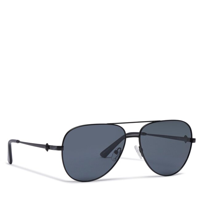 Okulary przeciwsłoneczne dziecięce Kurt Geiger Shoreditch Aviator - Czarny