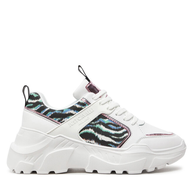 Sneakersy Just Cavalli - Biały