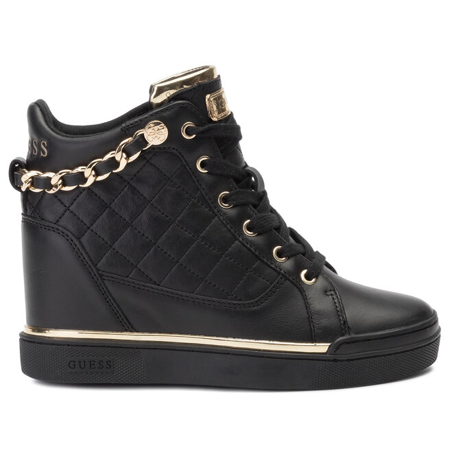 Guess Sportcipő Guess Fraser FL7FRA ELE12 BLACK/GOLD