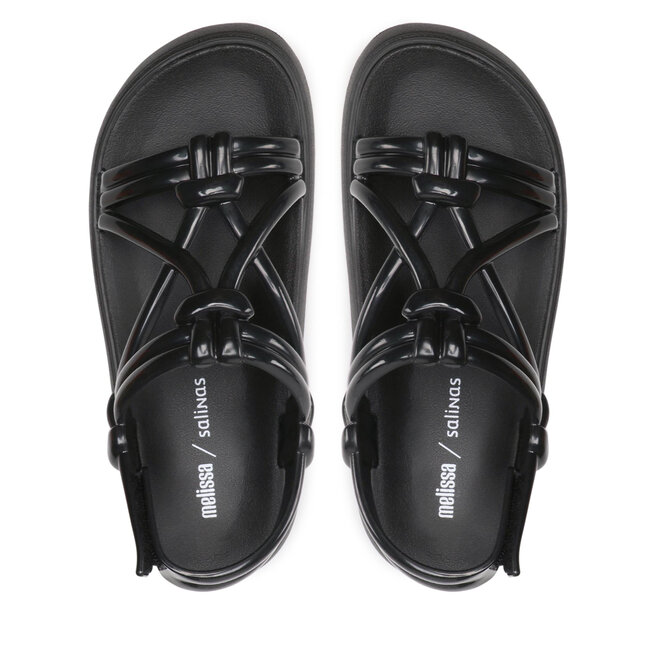 Melissa Sandále Melissa Papete Essential Sand 33513 Black 01003
