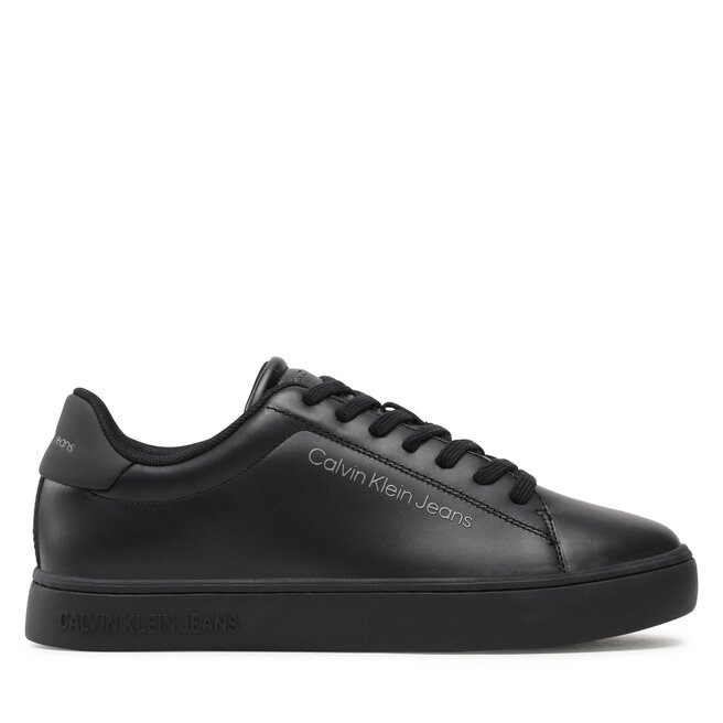 Sneakersy Calvin Klein Jeans Classic Cupsole Laceup Lth - Czarny