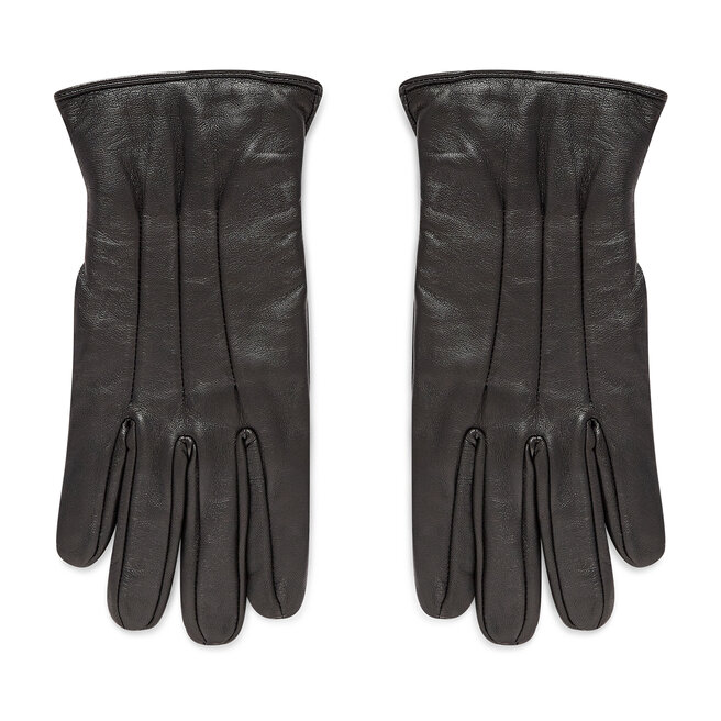 Γάντια Ανδρικά JackJones Jacmontana Leather Gloves Noos 12125090 Black