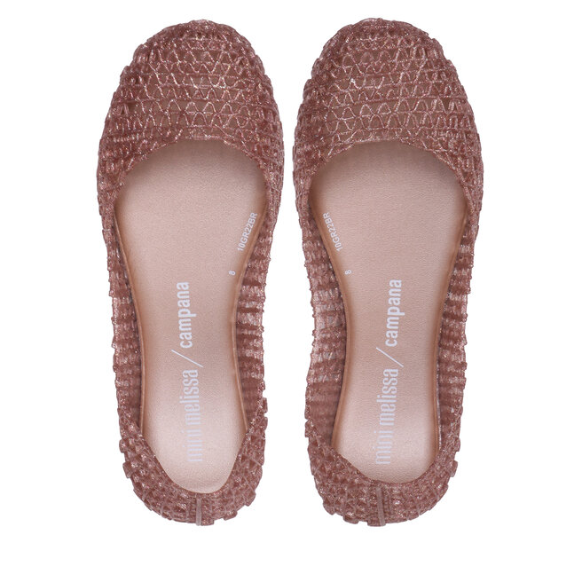 Melissa Balerini Melissa Mini Melissa Campana Papel Inf 32996 Rose Glitter AO475