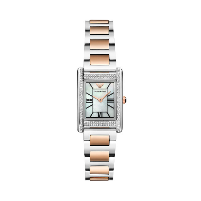 Zegarek Emporio Armani Genni - Srebrny