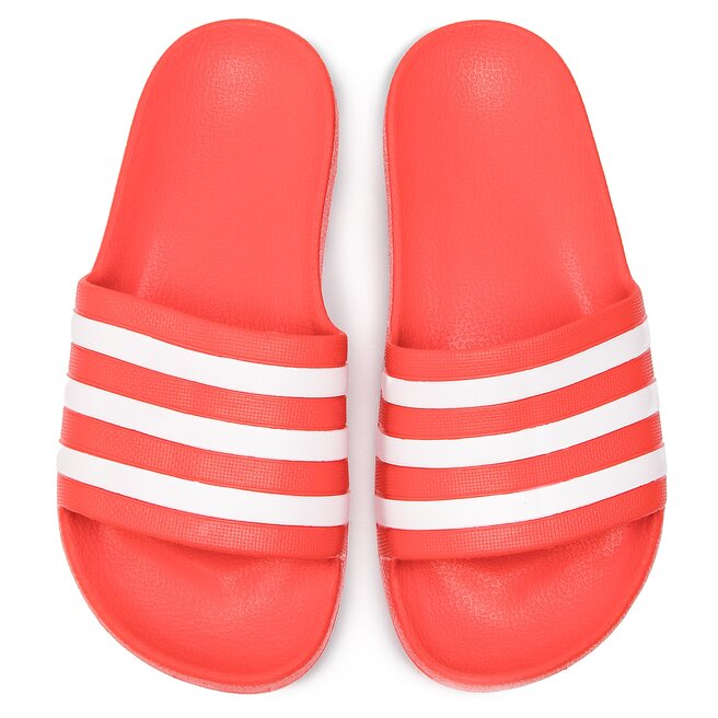 adidas Șlapi adidas adilette Aqua F35540 Actred/Ftwwht/Actred