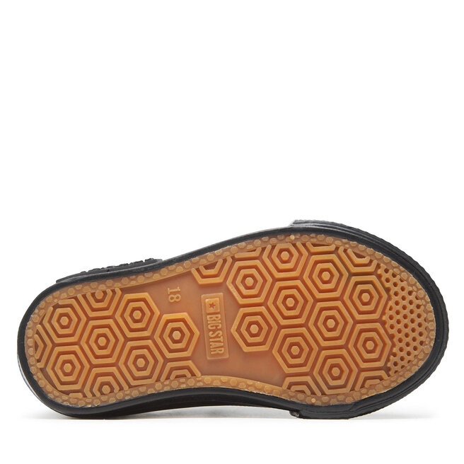 Big Star Shoes Plátěnky Big Star Shoes KK374090 Black