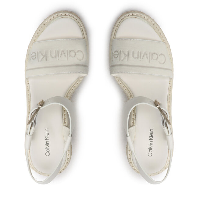 Calvin Klein Еспадрили Calvin Klein Wedge 70Hh - He HW0HW01499 Marshmallow YBJ