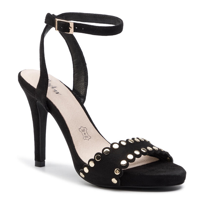 Elegante Sandalen Fr Hochzeit Schwarz