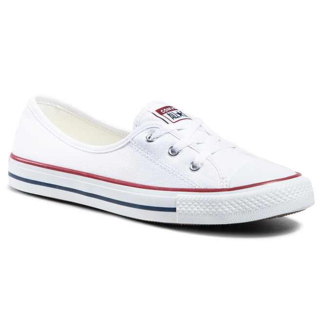 Ctas Lace Slip White/Garnet/Navy • Www.zapatos.es