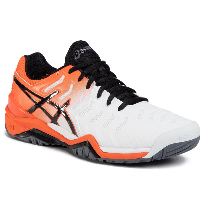 Pantofi Asics Gel Resolution 7 E701Y White Koi 100 epantofi.ro