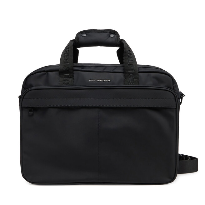 Torba na laptopa Tommy Hilfiger Th Repreve Computer Bag - Czarny
