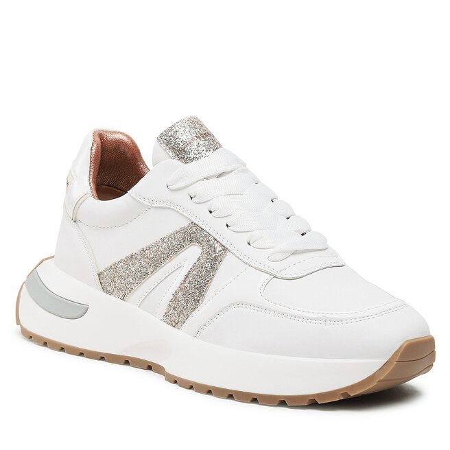 Sneakers Alexander Smith Hyde Woman ASAWS2D65WGD White Gold Alexander Smith imagine noua