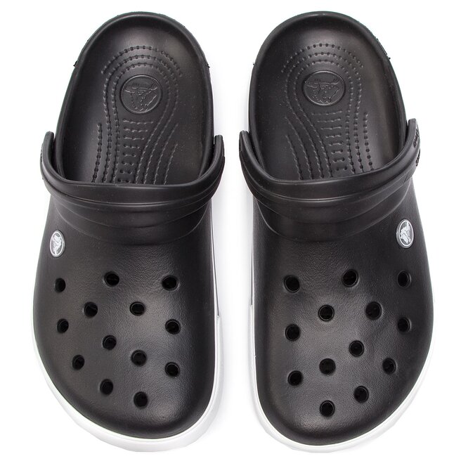 Klapki Crocs Crocband II.5 Clog 12836 Black Charcoal eobuwie .pl