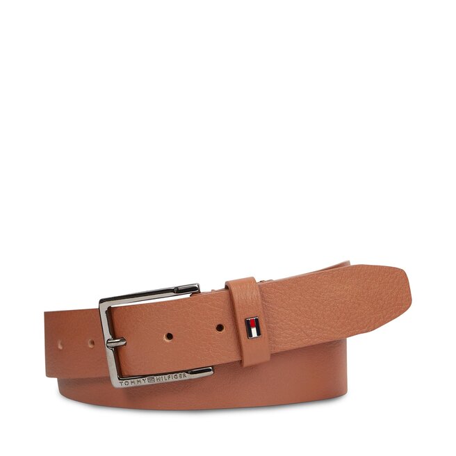 Pasek Męski Tommy Hilfiger Oliver 3.5 Ext - Brązowy