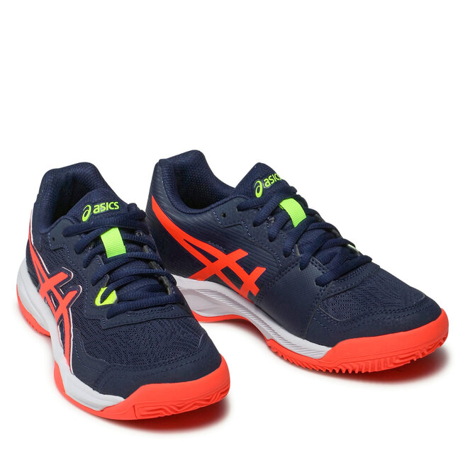 Batai Asics Gel-Padel Pro 4 Gs 1044A020 Peacoat/Flash Coral 402 •  Www.eavalyne.lt