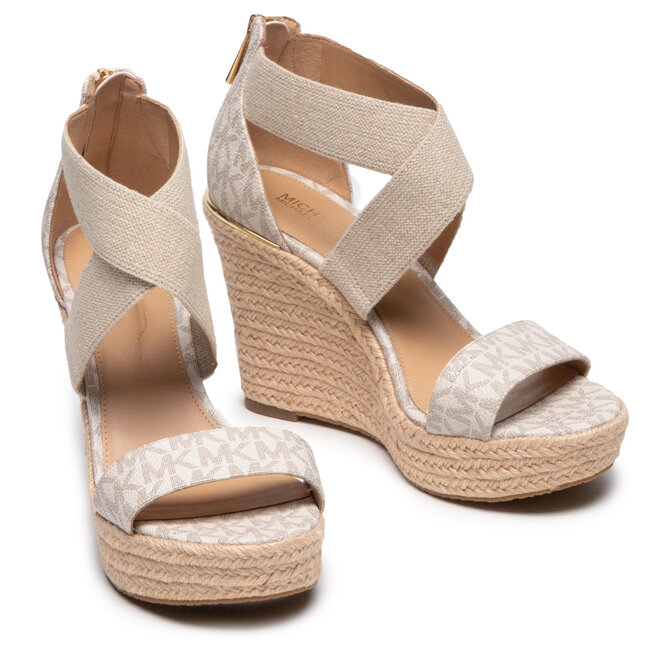 MICHAEL Michael Kors Espadrilles MICHAEL Michael Kors Prue Wedge 40S0PRMS2B Vanilla