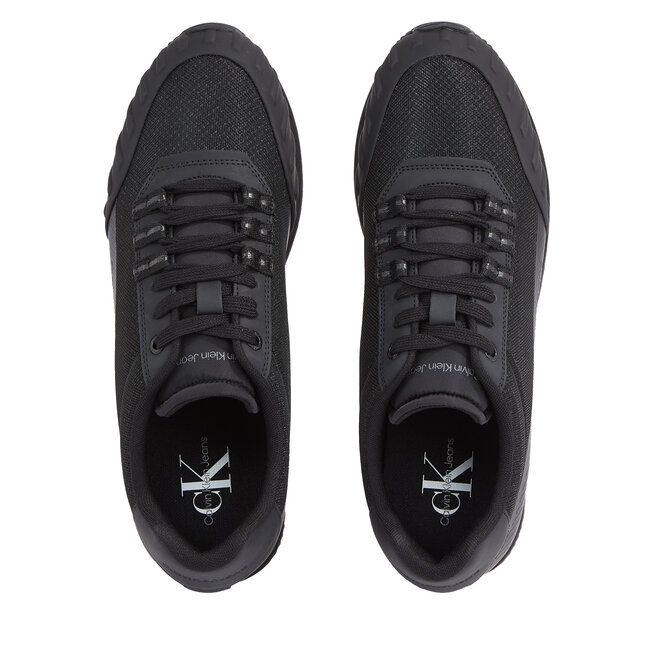 Calvin Klein Jeans Sportcipő Calvin Klein Jeans Retro Runner Laceup YM0YM00712 Triple Black BEH