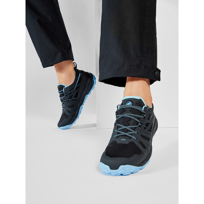 Mammut Bakancs Mammut Saentis Low 3030-03440-00089-1100 Black/Whisper
