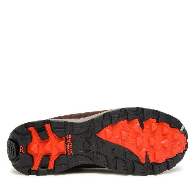 Regatta Туристически Regatta Samaris Suede RMF575 Peat/Brown Salmon UW4