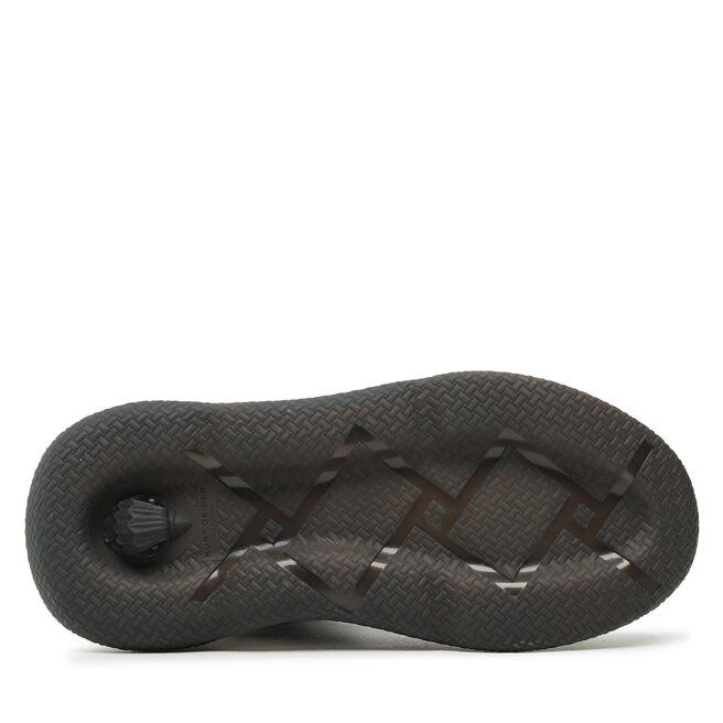 Kurt Geiger Polokozačky Kurt Geiger London Knit Sock 9106601609 Blk/White