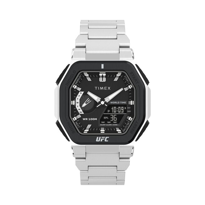 Zegarek Timex UFC Colossus TW2V84600 Srebrny -