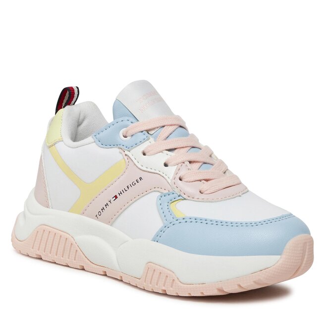 Tommy hilfiger colorblock top sneakers