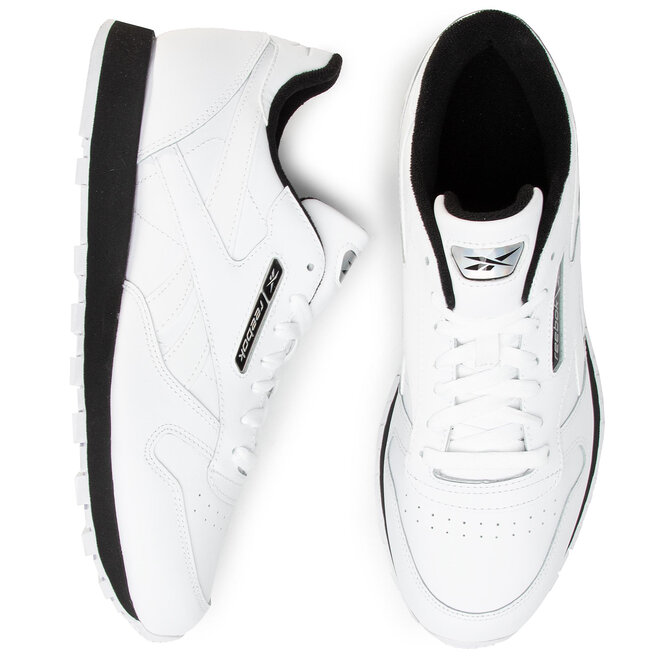 Schuhe Reebok Cl Leather Mu EG3621 White Black Silvmt eschuhe
