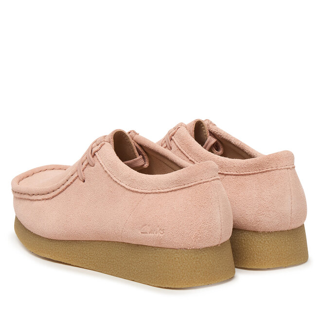 Półbuty Clarks WallabeeEVOSh 26186342 Różowy - kobiece