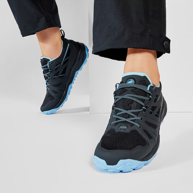 Mammut Bakancs Mammut Saentis Low 3030-03440-00089-1100 Black/Whisper