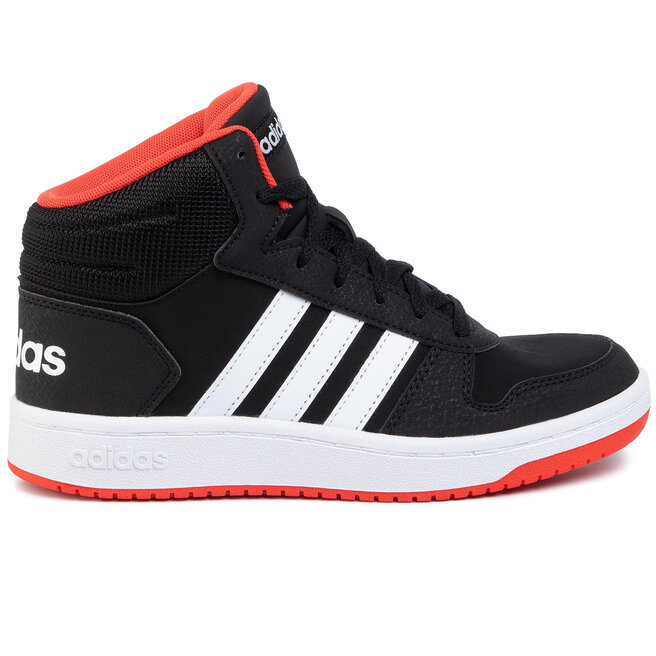 Čevlji adidas Hoops Mid 2.0 K B75743 Black • Eobutev.si
