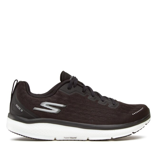 Skechers Pantofi Skechers Go Run Ride 9 246005/BKW Black/White