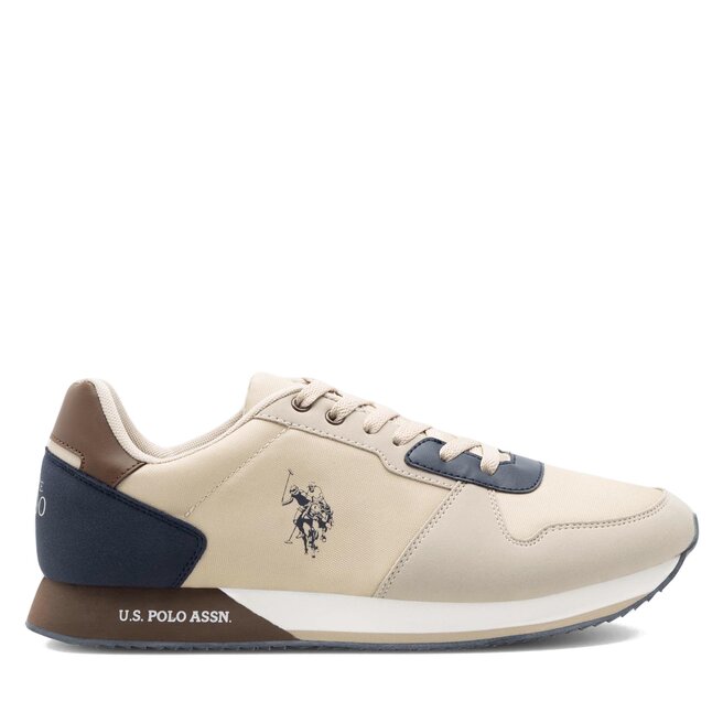 Sneakersy U.S. Polo Assn. - Beżowy