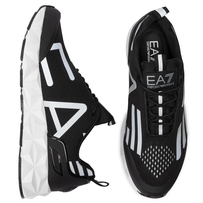 Sneakers EA7 Emporio Armani X8X033 XCC52 N629 Black/Silver | escarpe.it