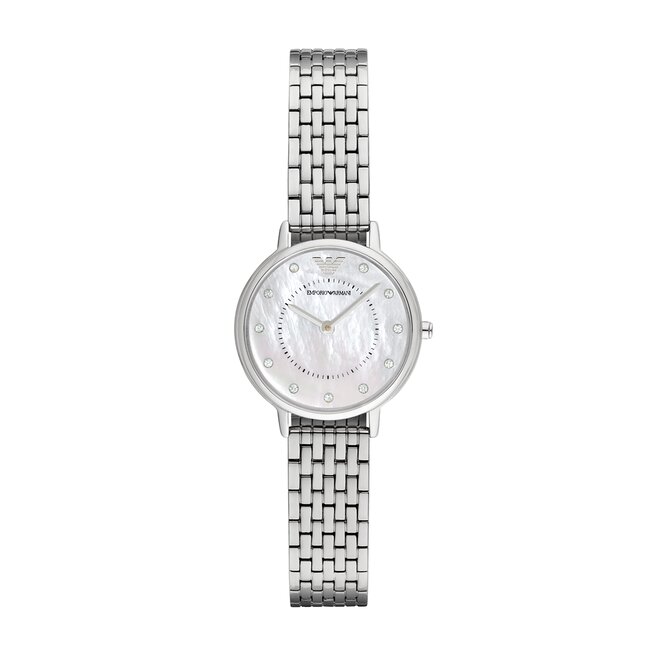 Laikrodis Emporio Armani Dress AR2511 Silver/Silver • Www.eavalyne.lt