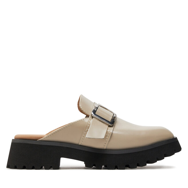 Klapki Clarks Stayso Free - Beżowy