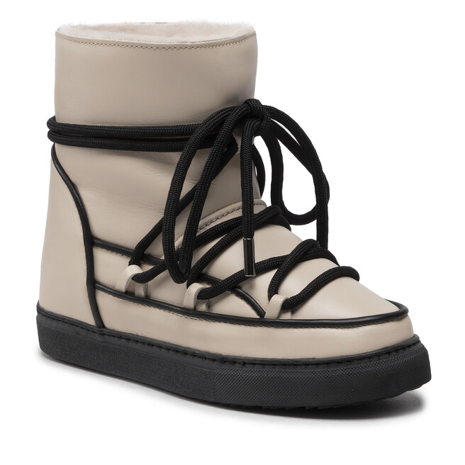 Pantofi Inuikii Full Leather Pastelle 70203-088 Beige