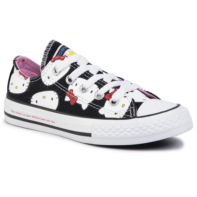 Converse Teniși Converse Ctas Ox 362948C Black/Prism Pink/White