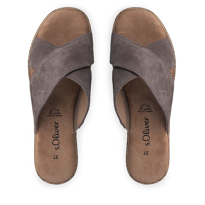 s.Oliver Șlapi s.Oliver 5-27212-20 Taupe 341