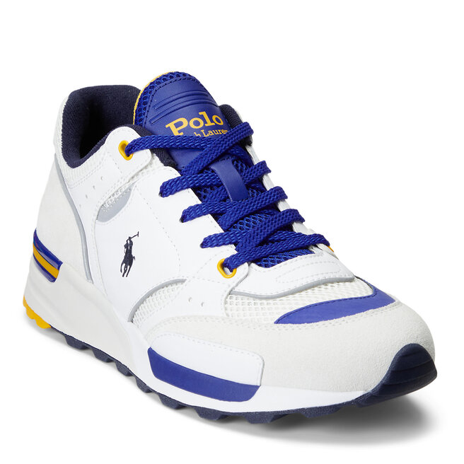Sneakers Polo Ralph Lauren Trackstr 200 809891757001 White/Royal/Gold 200 imagine noua