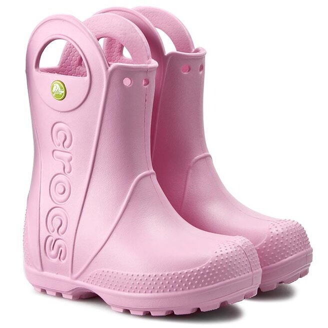 Гумени ботуши Crocs Handle It Rain Boot Kids 12803 Розов obuvki.bg